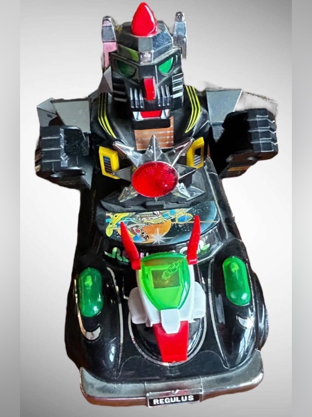 VTG Robot Cosmic Raider Force Battery Operated Car Untested